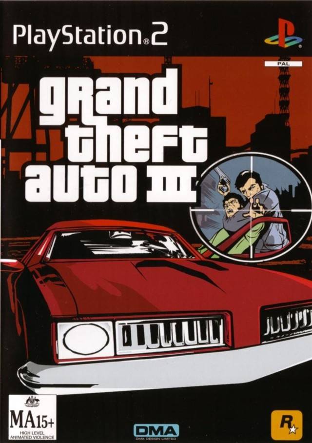GTA III Cover Art Australia